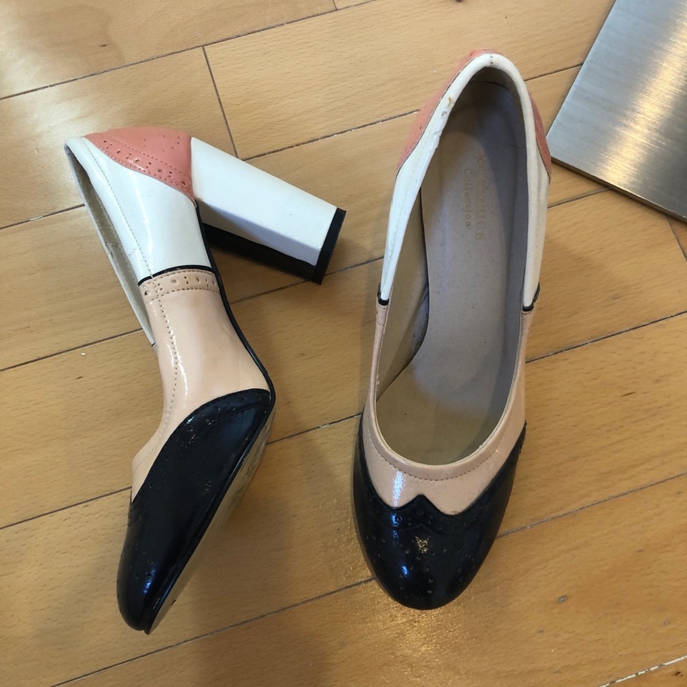 Super retro bowling inspired pumps